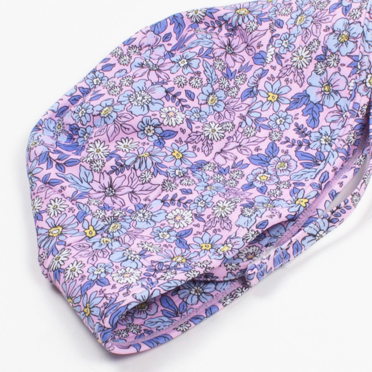 Shade Critters Sun Bucket Hat UPF50 Purple Ditsy Floral with Strap