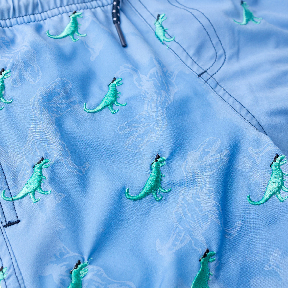 Kids Swim suit by Shade Critters Shadey Dinos Boys 4 Way Stretch Water Appearing Embroidered Swim Trunks 6m-10