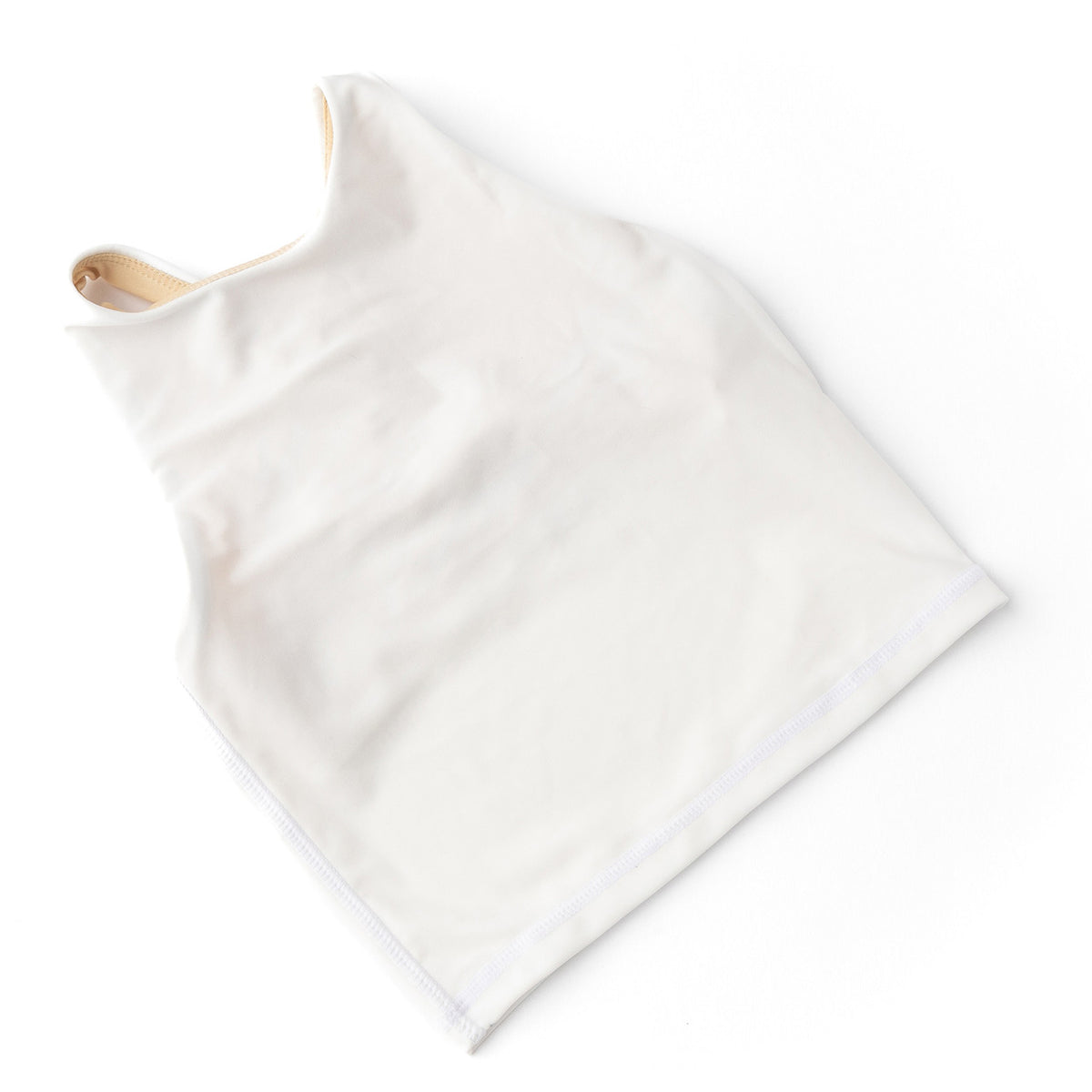 Shade Critters Cute White Girls Active Tank Top 3t-14