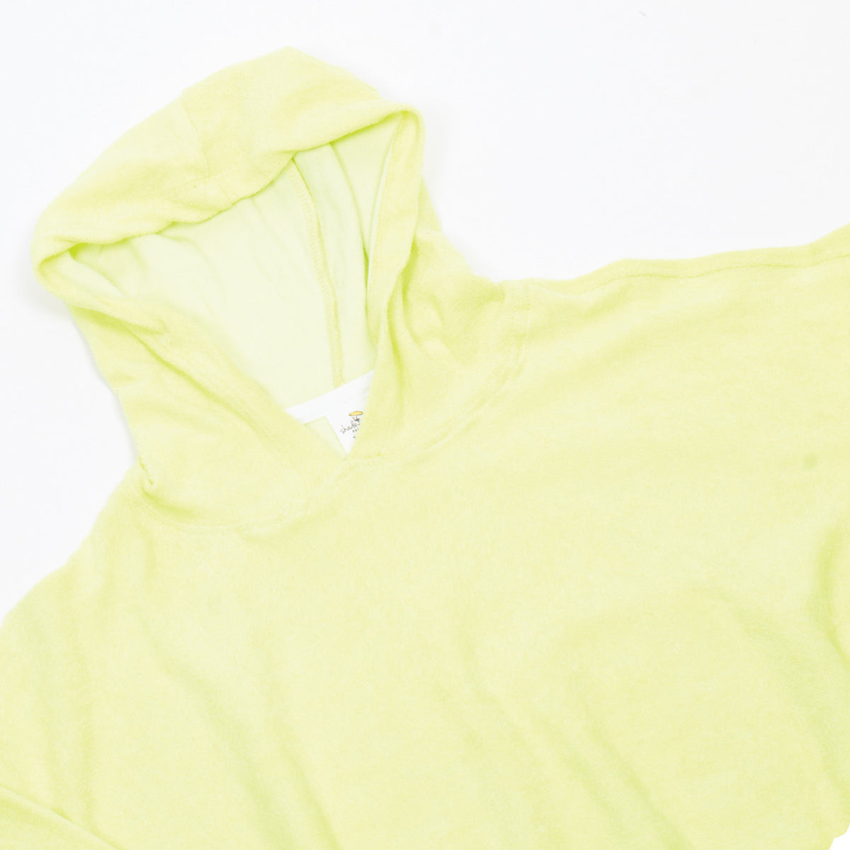 Detail of Shade Critters Citron Terry Hoodie