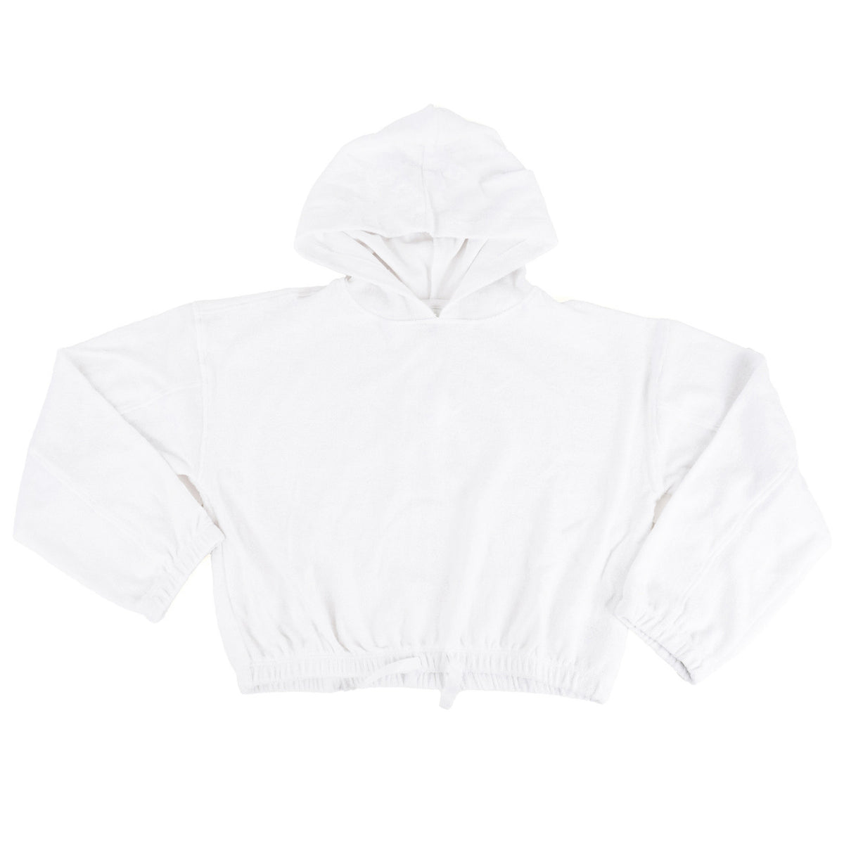 Shade Critters Cute White Girls Terry Hoodie 3t-14