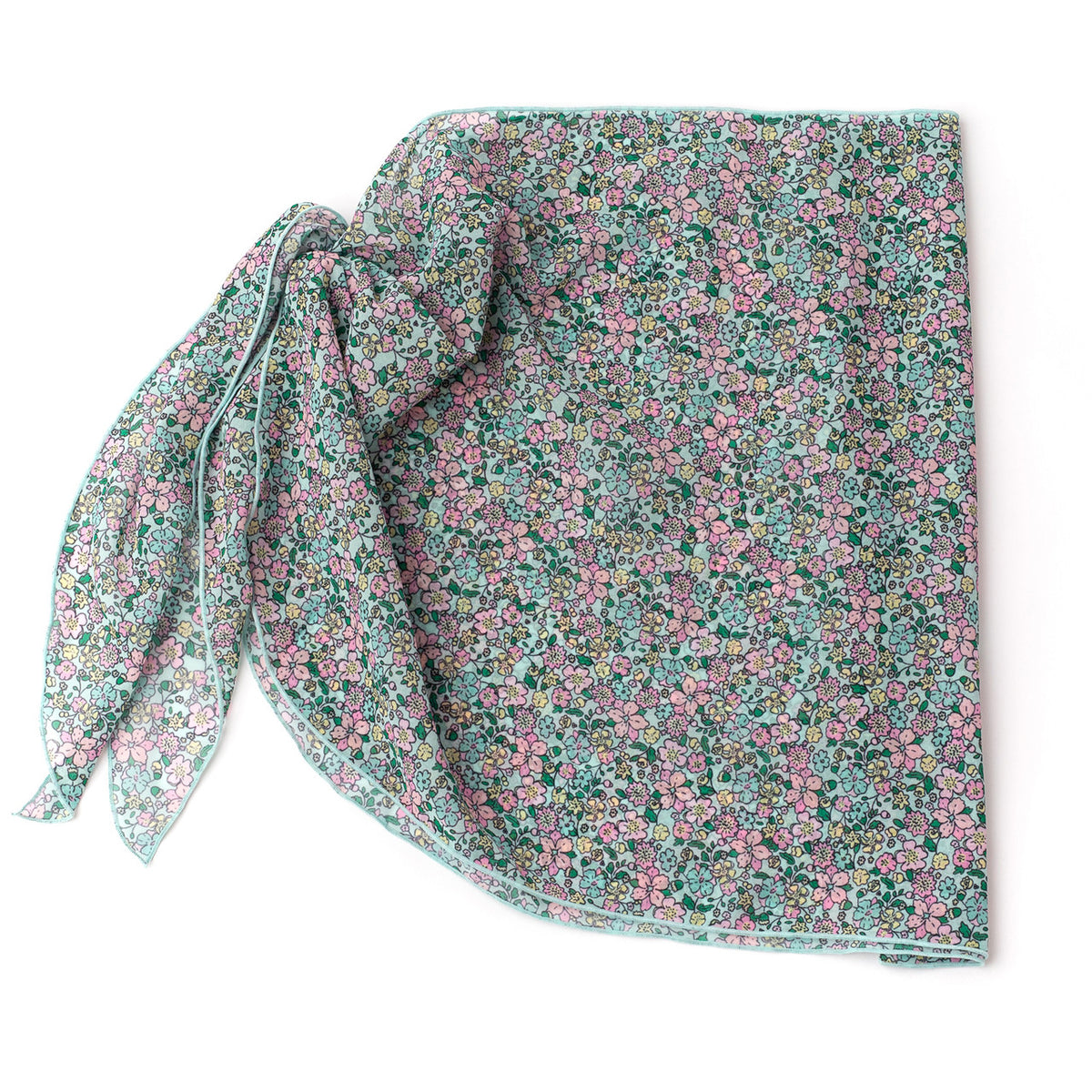 Shade Critters Mint Ditsy Floral Womans Sarong