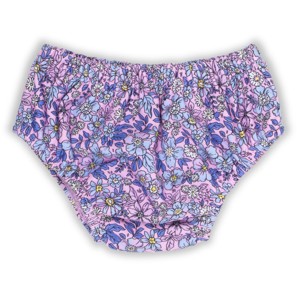 Shade Critters Diaper Swim Cover Purple Ditsy Floral
