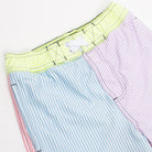 Shade Critters Swimsuit 4 Way Stretch Swim Trunk Boys 6m-6 Seersucker Colorblock