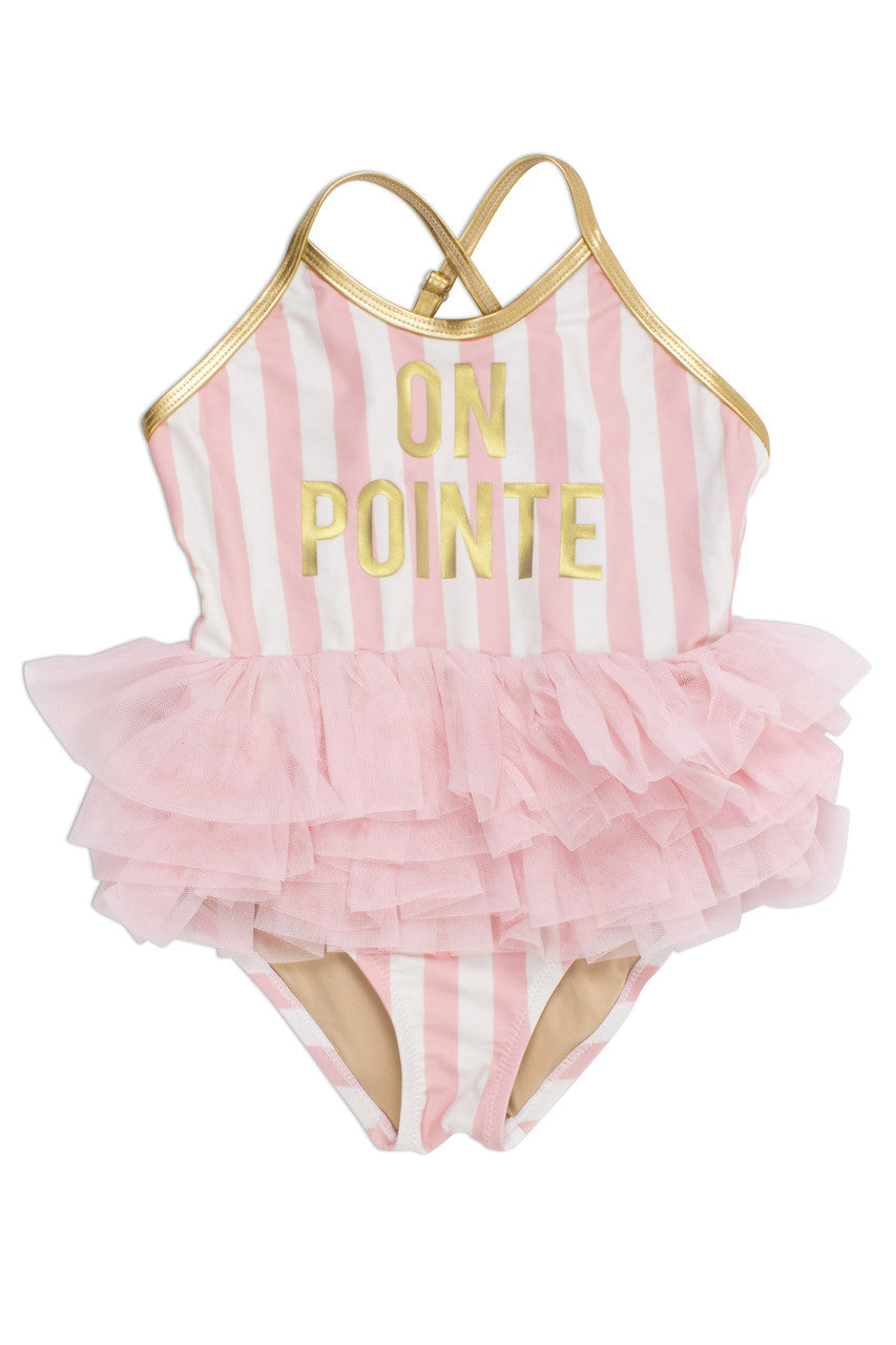 One Piece - On Pointe UPF 50+ Girls Swimsuit