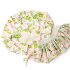 Shade Critters Hibiscus Botanical Pink Girls Long Sleeve One Piece & Tutu Swimsuit Set 6m-6