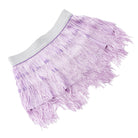 Detail of Shade Critters Purple Girls Fringe Skirt Cover Up 3t-10