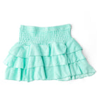 Shade Critters Swimsuit Mint Terry Girls Smocked Skirt 3-14