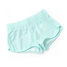 Detail of Mint Girls Smocked Waist Active Shorts 3-14