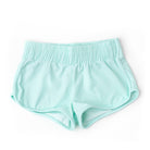 Shade Critters Mint Girls Smocked Waist Active Shorts 3-14