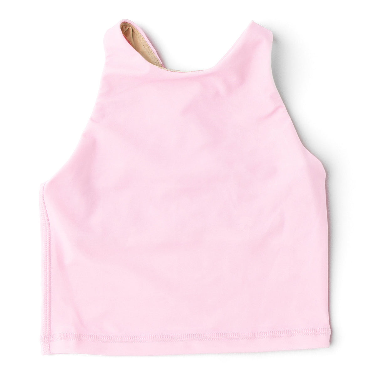 Kids Swim Brand Shade Critters Light Pink Girls  Active Tank Top 3-14