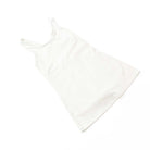 Girls white active dress with soft stretch fabric, breathable kids activewear for everyday wear.