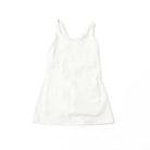 Shade Critters girls white active dress, lightweight kids activewear with clean design and comfortable fit.