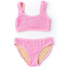 Shade Critters Pink Girls Crinkle Texured Bikini 4-14
