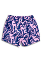Shade Critters Navy/Pink Palm Men's Swim Shorts