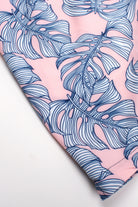 pic of Men's Swim Trunks - Pink Monstera