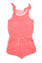 Terry Romper - Coral