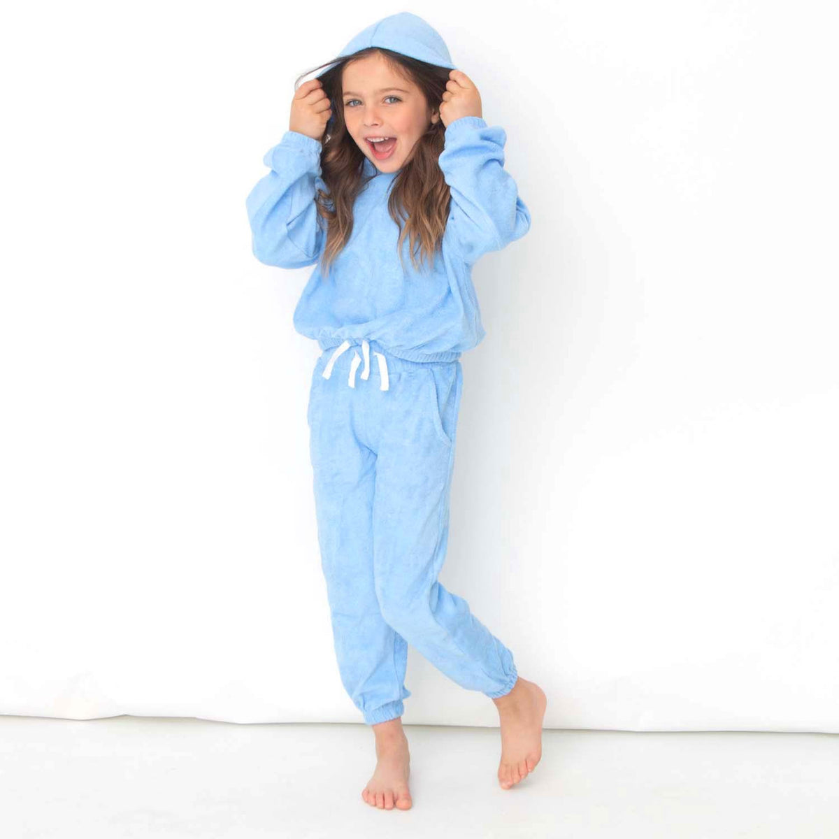 Shade Critters Blue Terry Hoodie