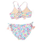 Shade Critters Spring Blooms Tween Girls Tie Back Two Piece Swimsuit 7-14