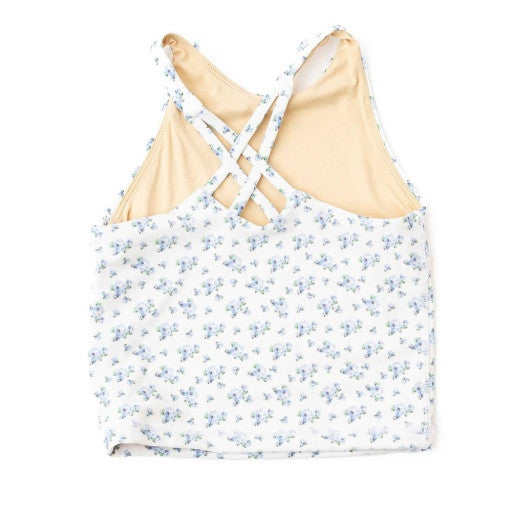 Back View: The back of the Shade Critters active tank shows the secure crisscross straps and smooth lining.
