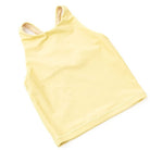 Angle View: A side-angled view of the Shade Critters tank highlighting the soft, stretchy texture.
