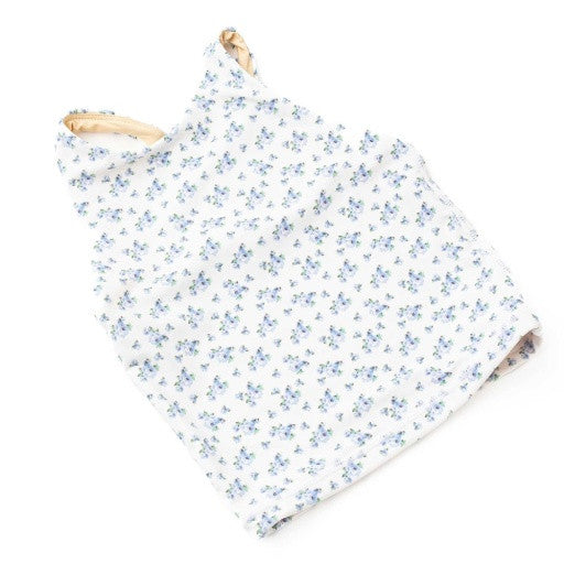 Detail View: A close view of the floral print and construction on the Shade Critters tank, highlighting the soft texture and clean stitching.